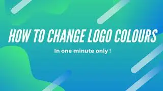 How to change Logo Colors Using Photoshop