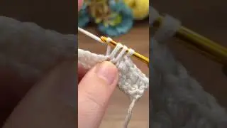 very easy crochet baby blanket model #crochet #knitting #tunisian