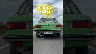 BMW e21 320i 1975 - unique car / 0-100 / test drive / exhaust sound