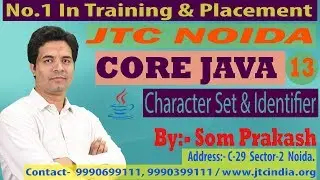Core Java -9 : Java Language : Character Set & Identifier | SCJP / OCJP by Som Sir Part-13