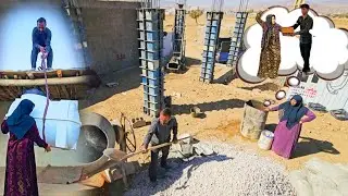 Village Living Begins: A Nomadic Couple Builds Their Sustainable Home