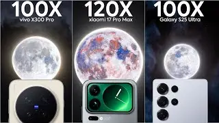 Vivo X300 Pro vs Xiaomi 17 Pro Max vs Samsung S25 Ultra Live Camera Zoom Test