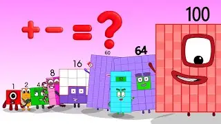Sprunki Numberlock Math Challenge | Addition & Subtraction with Numberblocks 1 to 100