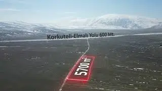 Korkuteli Beğişte 5.700 m2 Satılık Tarla