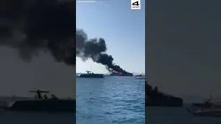 Как сгорела яхта за 25 млн долларов 🔥