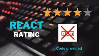 star rating component in react js from Scratch: Step-by-Step Tutorial | dev rahaman
