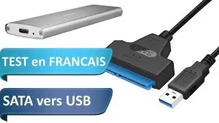 Utiliser un ancien disque dur pour le stockage en externe pour 3€ : SATA et PCIE en USB
