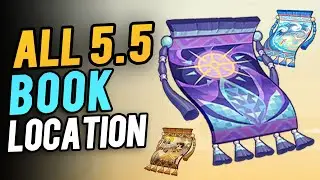 All 5.5 Book Location   | Genshin Impact 5.5