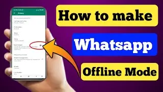 How To Appear Offline On Whatsapp | Whatsapp Offline Mode (2023)