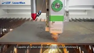 [LaserMen] LM-1390FC 2 in 1 fiber and CO2 laser cutting machine #laser