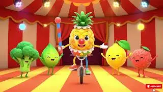 🍌 Dancing Fruit Parade | Baby Sensory World of Colors 🍓🍍 | Sweet Sensory Baby
