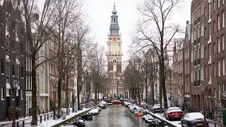 Amsterdam in Snow