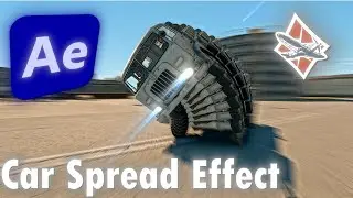 Car Spread Effect in After Effects - WarThunder Editing Tutorial
