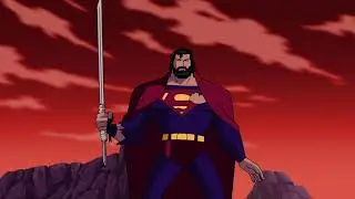 SUPERMAN VS LOBOS - LIGA DA JUSTI&Ccedil;A - SEM LIMITES - DESENHOS SBT - DC COMICS - A&Ccedil;&Atilde;O - LUTAS RADICAIS