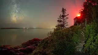Работа с резким светом &mdash; руководство по использованию Bass Harbor Light MW Pano Blend