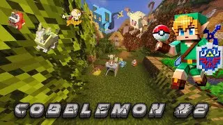 cobblemon #2 POKEMONS MOCHILAS Y MOBS QUE ME QUIEREN MATAR!!!! (Sale bien XD)