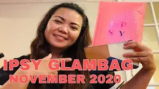 IPSY NOVEMBER 2020/  IPSY BE PRESENT GLAMBAG