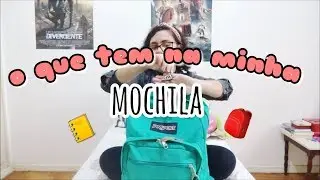 O que tem na minha mochila - Jansport rightpack | firstpopcorn