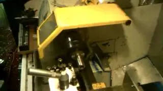 CNC mini lathe first cuts