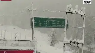 Heavy snow in Kashmir Valley