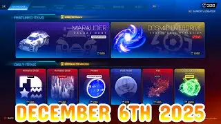 Rocket League ITEM SHOP Daily #402 (6th December 2025)