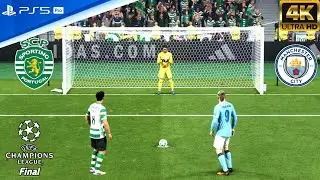 FC 26 - Sporting CP Vs Manchester City | Champions League Final 2026 Penalty Shootout [PS5 PRO 4K60]