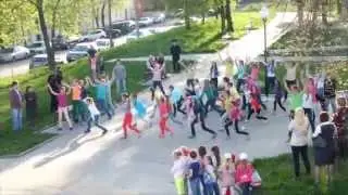 Флешмоб в Орле, студия танца 