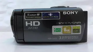 Filmadora sony hdr-cx116 praticidade e imagem de qualidade. ideal para uso pessoal semi profissional