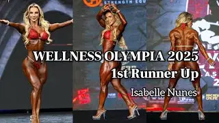 Wellness Olympia 2025, 2nd Place | Isabelle Nunes #abs #mrolympia #ifbbpro #crossfit #feed #bikini