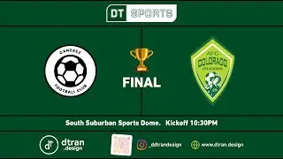 Final: Candeez FC vs AFC Colorado Dragons | South Suburban Sports Dome Thursday B Fall 24