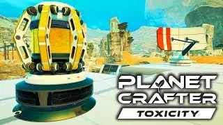Storing all the Goo! - Planet Crafter Toxicity DLC Live Stream