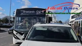 Falcon buses Route 514 review only 1 bus in Service???