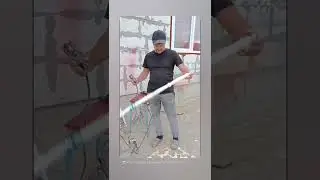 Как сделать посох для Деда Мороза. #woodworking #столярка #реквизитдляаниматоров