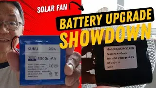 Lithium-Ion vs. LiFePO4 Battery Upgrade Showdown | Angkop sa Solar Fan? | Tagalog REVIEW