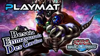 YuGiOh! Duel Links Playmat De La Bestia Enmascarada Des Gardius [Tablero]