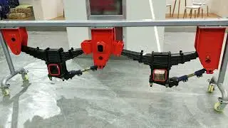 LH Hot Selling American Two-axle /Three axle Mechanical Suspension track  1360 mm