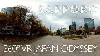 [360&deg;VR] JAPNA ODYSSEY - Sapporo TV Tower｜日本一周の旅〜札幌（さっぽろテレビ塔）編｜WorldOdyssey 世界23周の旅