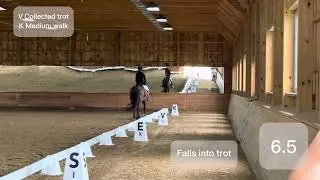 USDF Second Level Test 1; Arden Juliet 63.429%