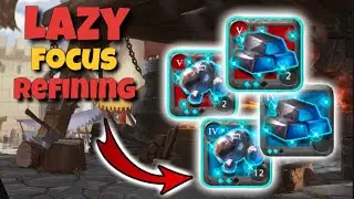 LAZY Focus Refining | How To Refine With Easy Profit | Albion Online