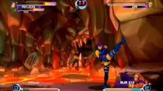 Marvel vs. Capcom 2 [PS3] - Online Matches 01, 02, 03