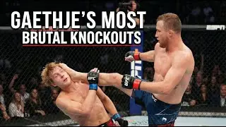 Justin Gaethje's 5 Most BRUTAL Knockouts That Shocked The World