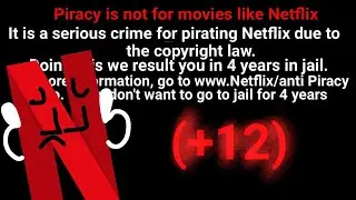 Netflix Anti Piracy (Scary)(Fake!)