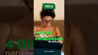 CRONOGRAMA DE ESTUDOS #shorts