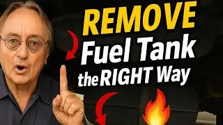 How to remove FUEL TANK and FUEL PUMP. GMC CHEVROLET 2007-2020