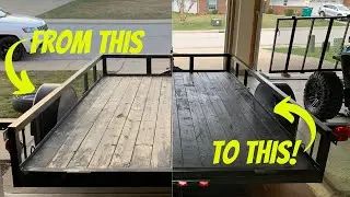 Making My Junky Utility Trailer New Again!