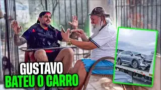GUSTAVO BATEU O CARRO 😱😱😱 | LUIZ DO SOM 