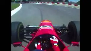 F1 – Michael Schumacher (Ferrari V10) Onboard – San Marino 1996