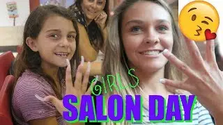DAY AT THE SALON WITH EMMA AND ELLIE! BACK TO SCHOOL GIVEAWAY!