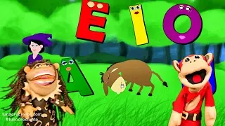 LA MARCHA DE LA RISA DE LAS VOCALES - Canciones Infantiles - El Mono Sílabo #