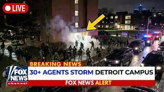 FBI & DEA ARREST Omar Associate — 30+ Agents STORM Detroit Campus Over Cartel Network